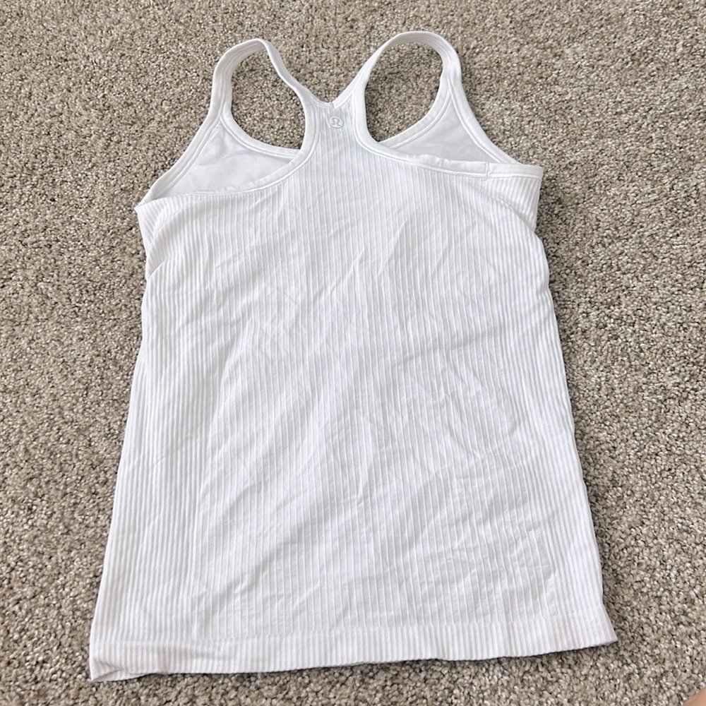 Lululemon Ebb To Street Tank White
